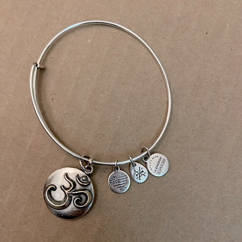 Alex and Ani OM Charm Bracelet